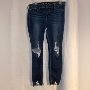Hollister low rise skinny jeans